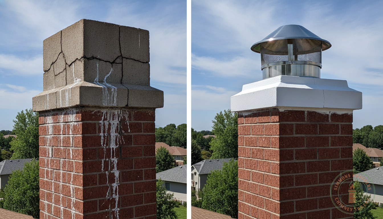 Chimney Crown vs. Chimney Cap: What's the Difference and Why Westminster Homes Need Both