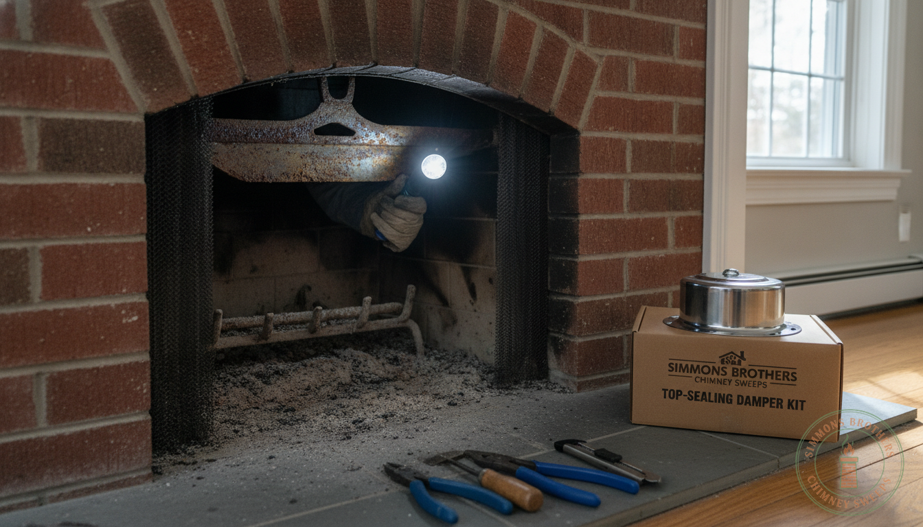 Fireplace Damper Repair & Replacement